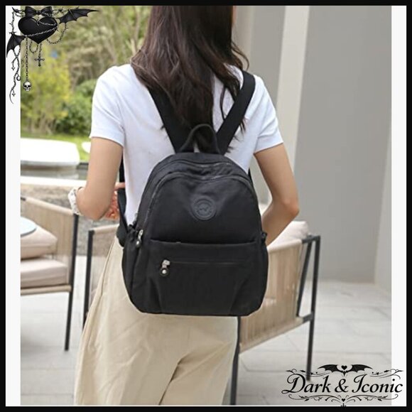 Mini Nylon Backpack Lightweight Daypack Multi-Pocket Casual Travel main image 6